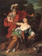 Giuseppe Bottani Armida's Attempt to Kill Herself oil painting reproduction